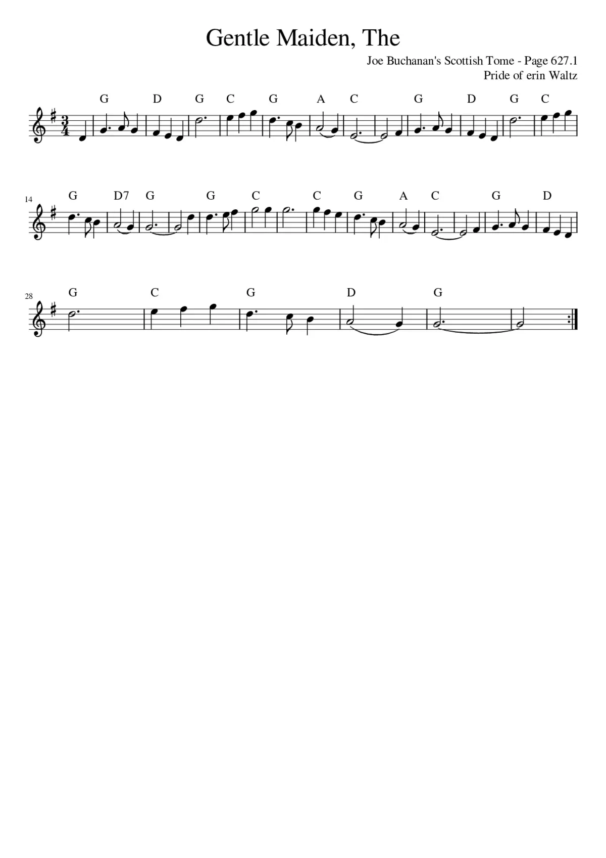 Gentle Maiden - Page 1