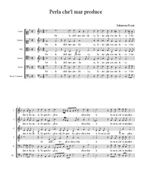 Perla che'l mar produce