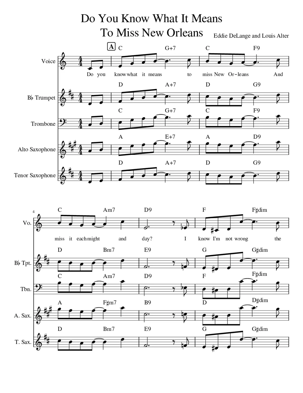 do you know what it means to miss new orleans - Page 1