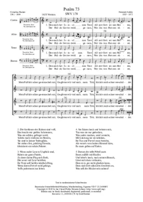 Dennoch hat Israel zum Trost, SWV 170