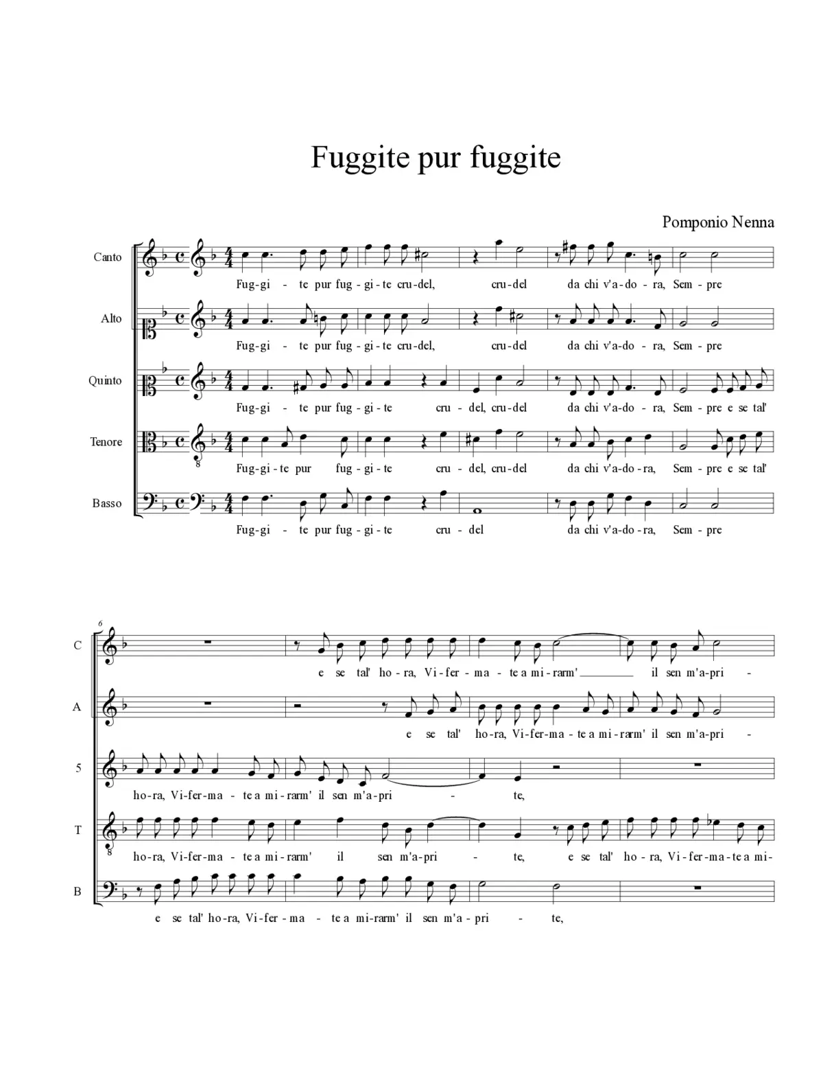 Fuggite pur fuggite - Page 1