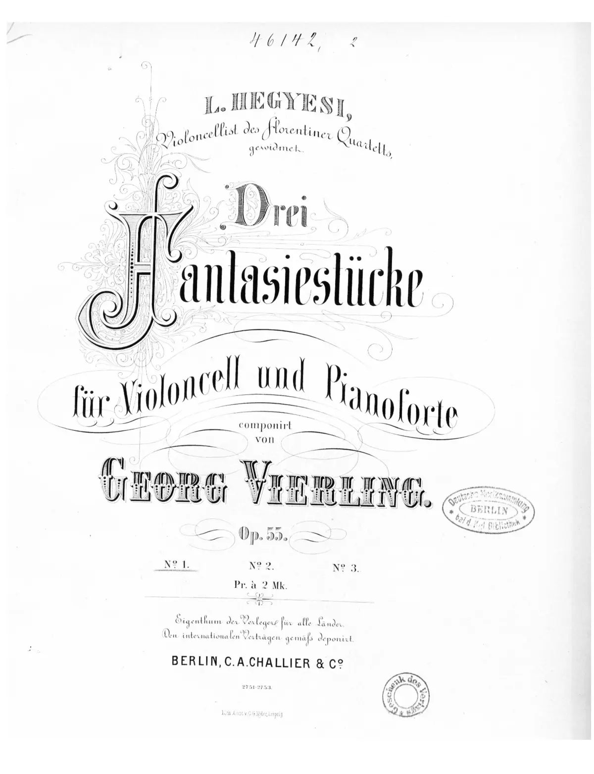 Drei Fantasiestücke - Page 1