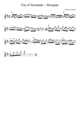 City of Savannah -- Hornpipe