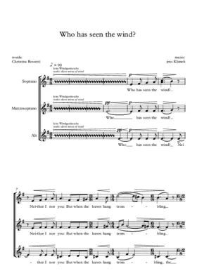 Who has seen the wind?