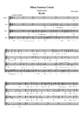 Missa Sanctae Crucis