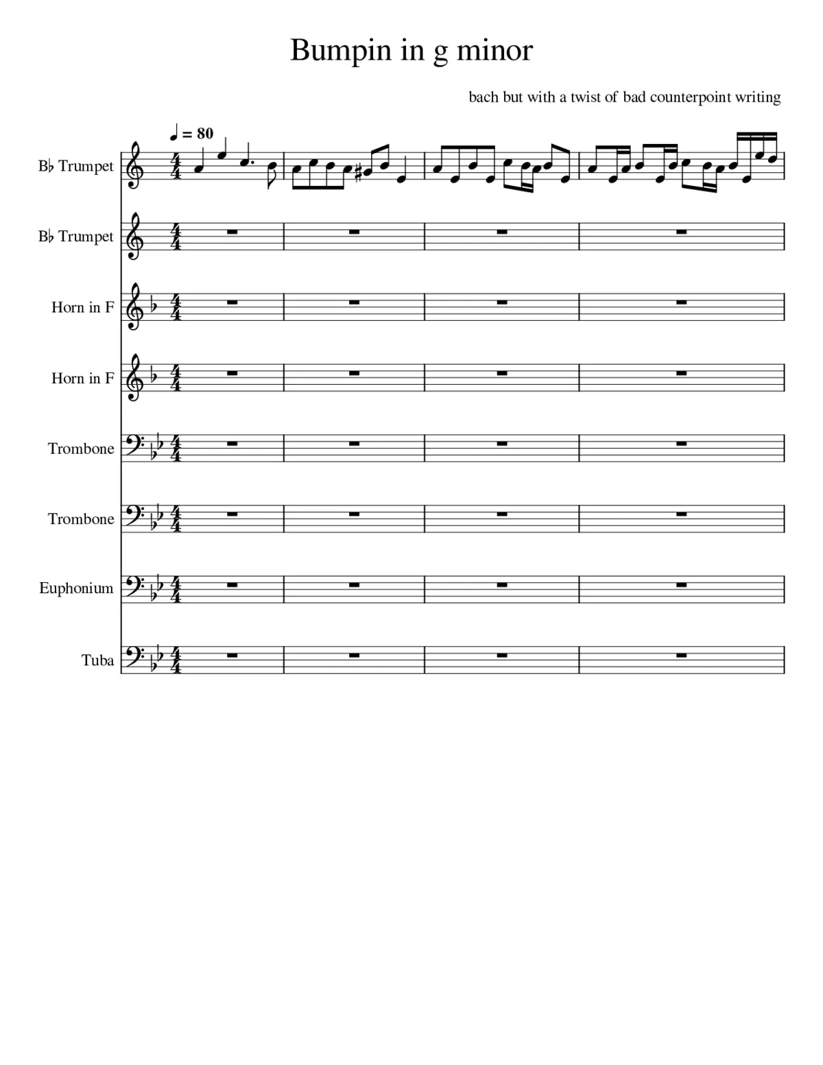 little fugue in g minor - Page 1