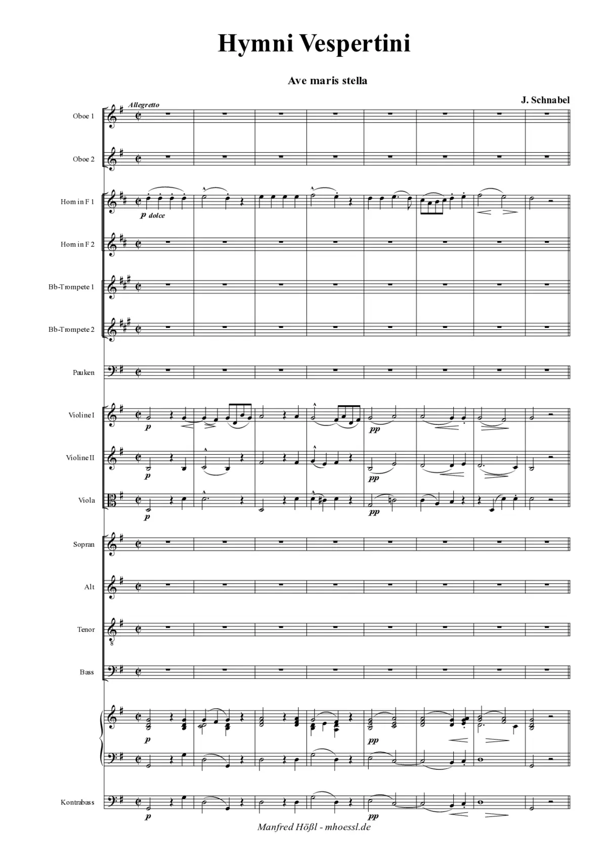 4 Hymni vespertini - Page 1