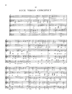 Ecce virgo concipiet