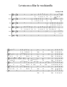 Levata era a filar la vecchiarella