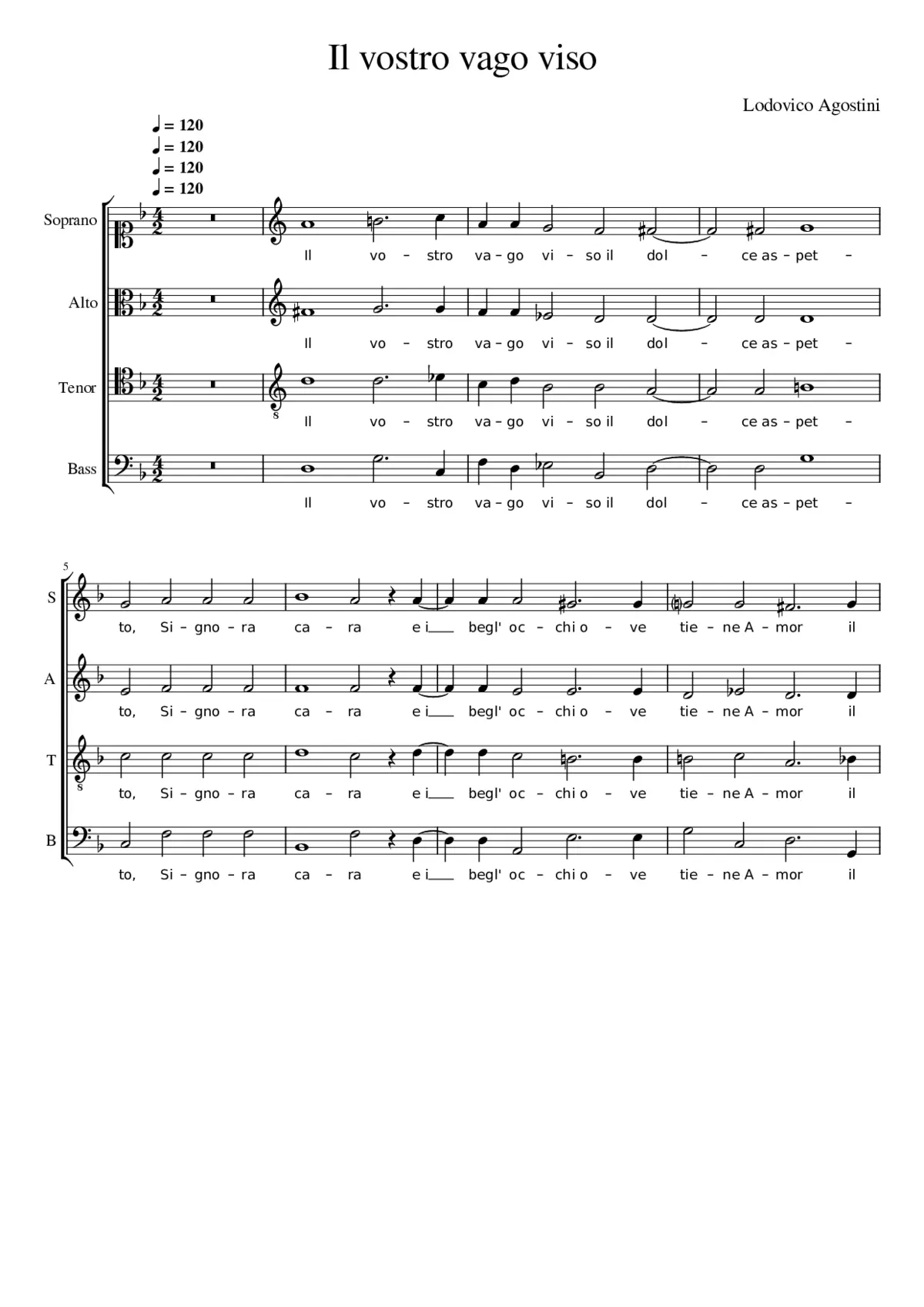 Il vostro vago viso - Page 1