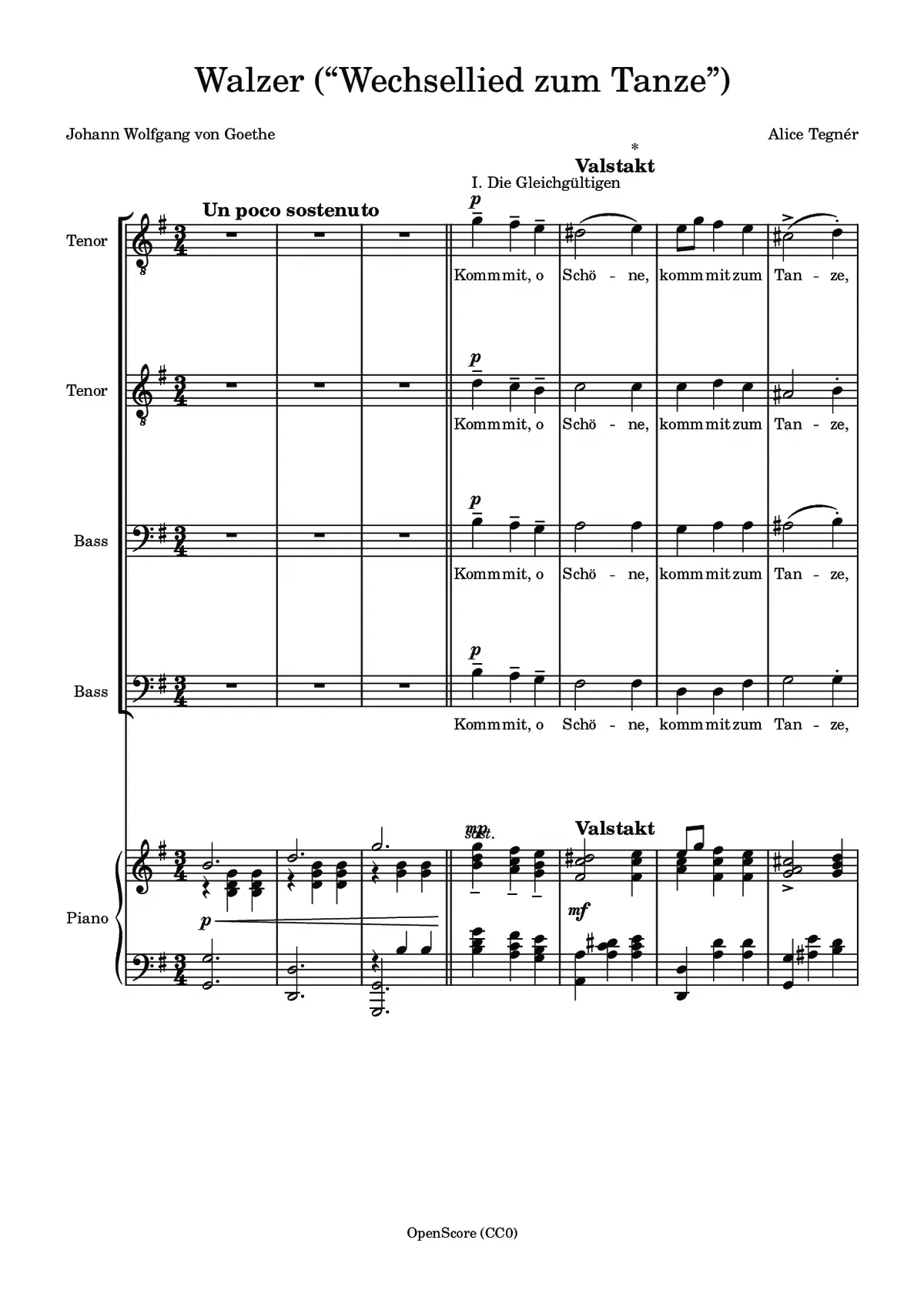 Walzer - Page 1
