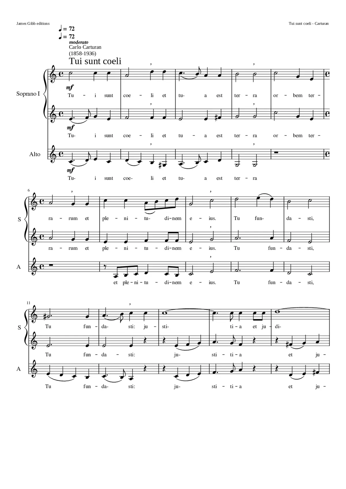 Tui sunt coeli - Page 1