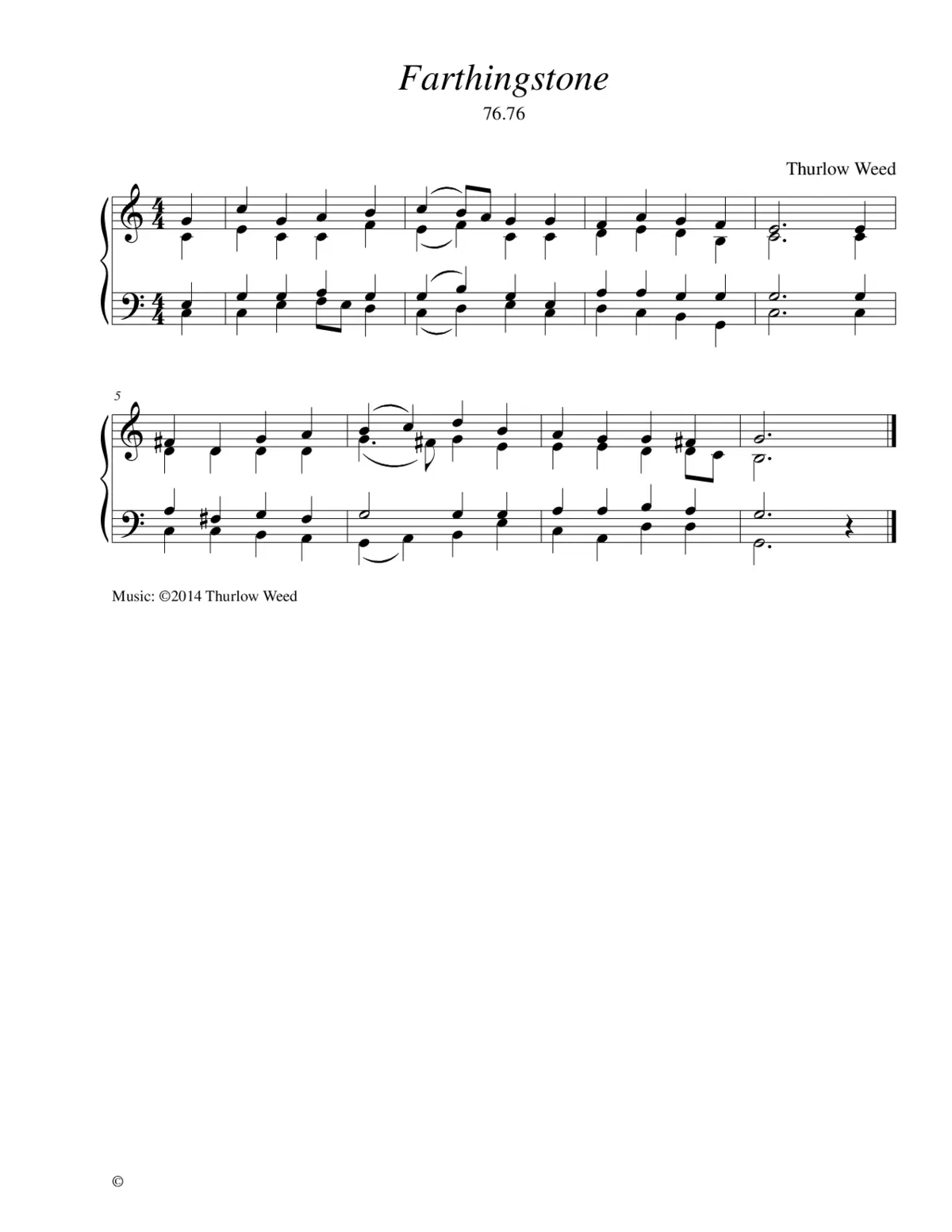 Farthingstone - Page 1