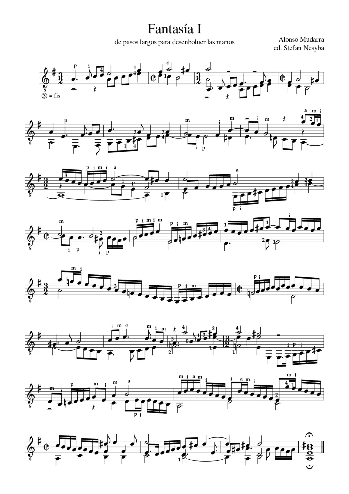 Fantasía I - Page 1