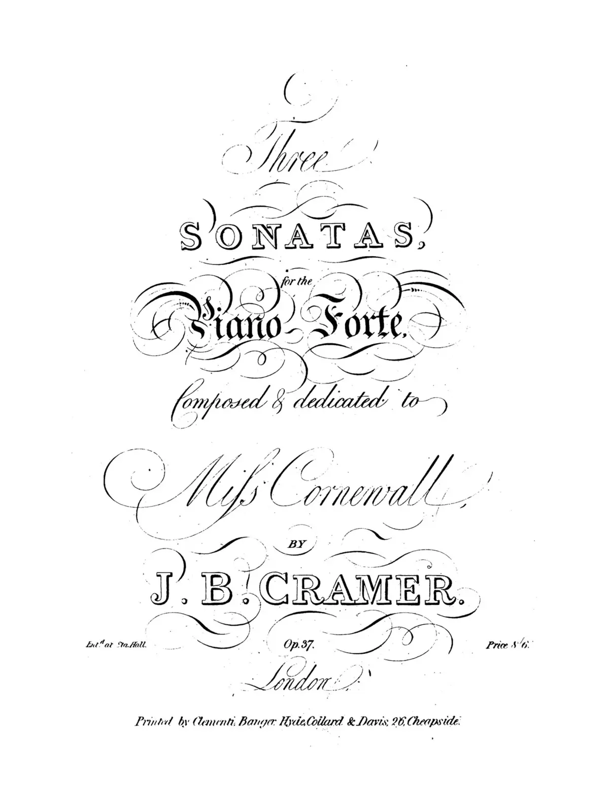 3 Sonatas - Page 1