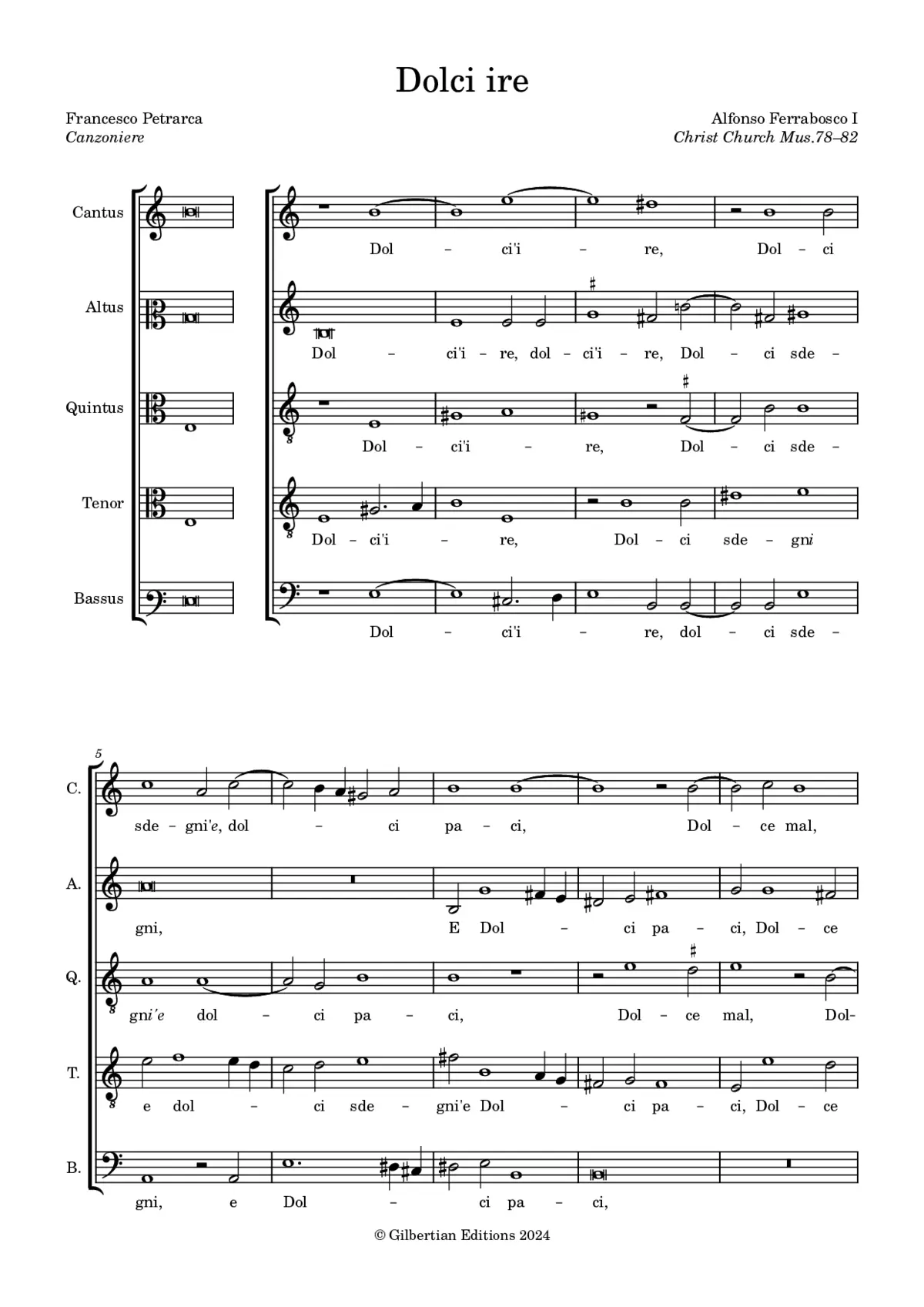 Dolci ire - Page 1