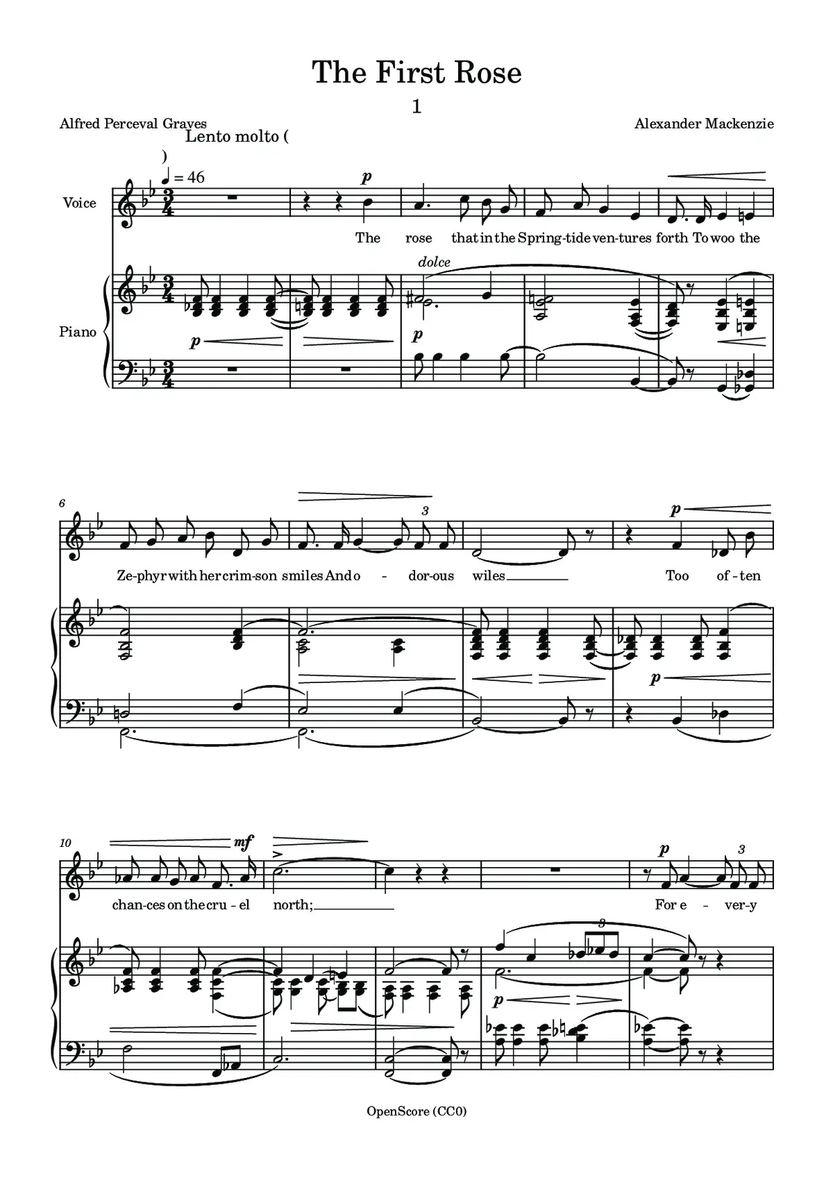 The First Rose - Page 1