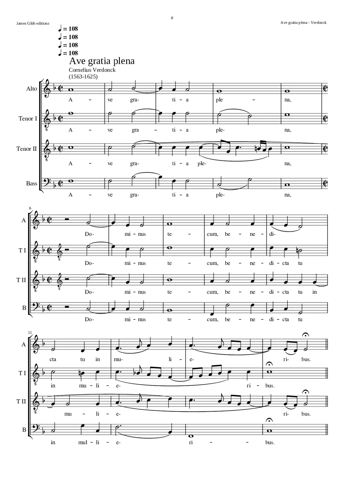 Ave Maria - Page 1