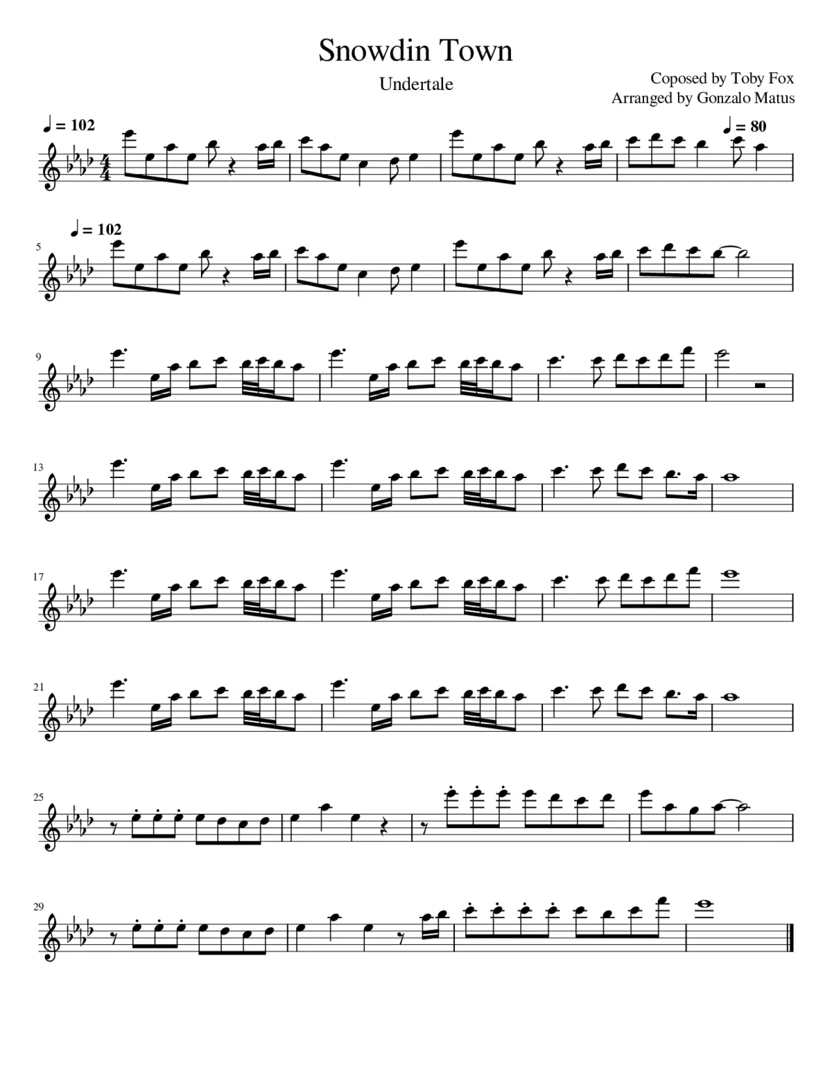 undertale - snowdin town - Page 1