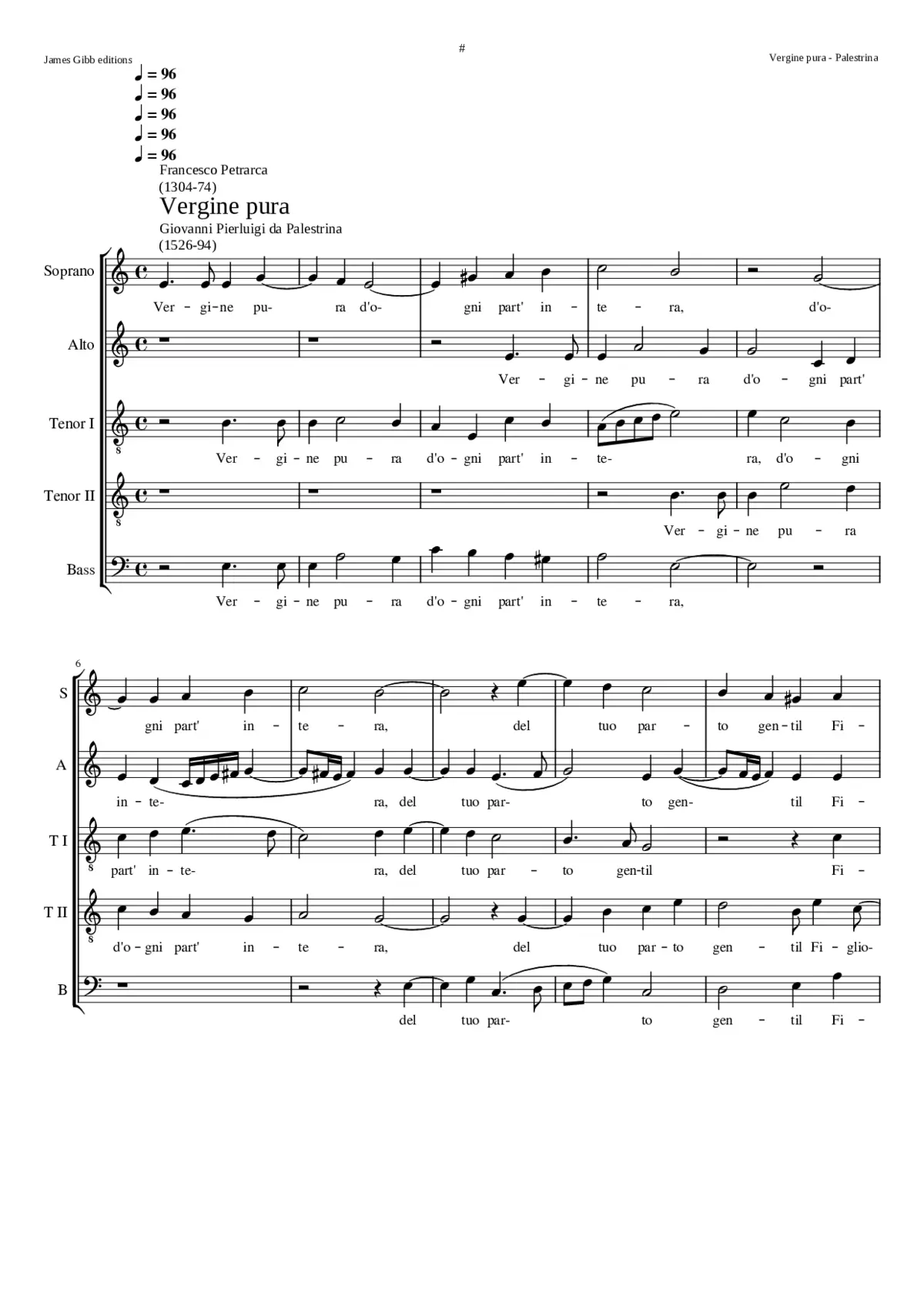 Vergine pura - Page 1