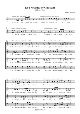 Jesu Redemptor omnium