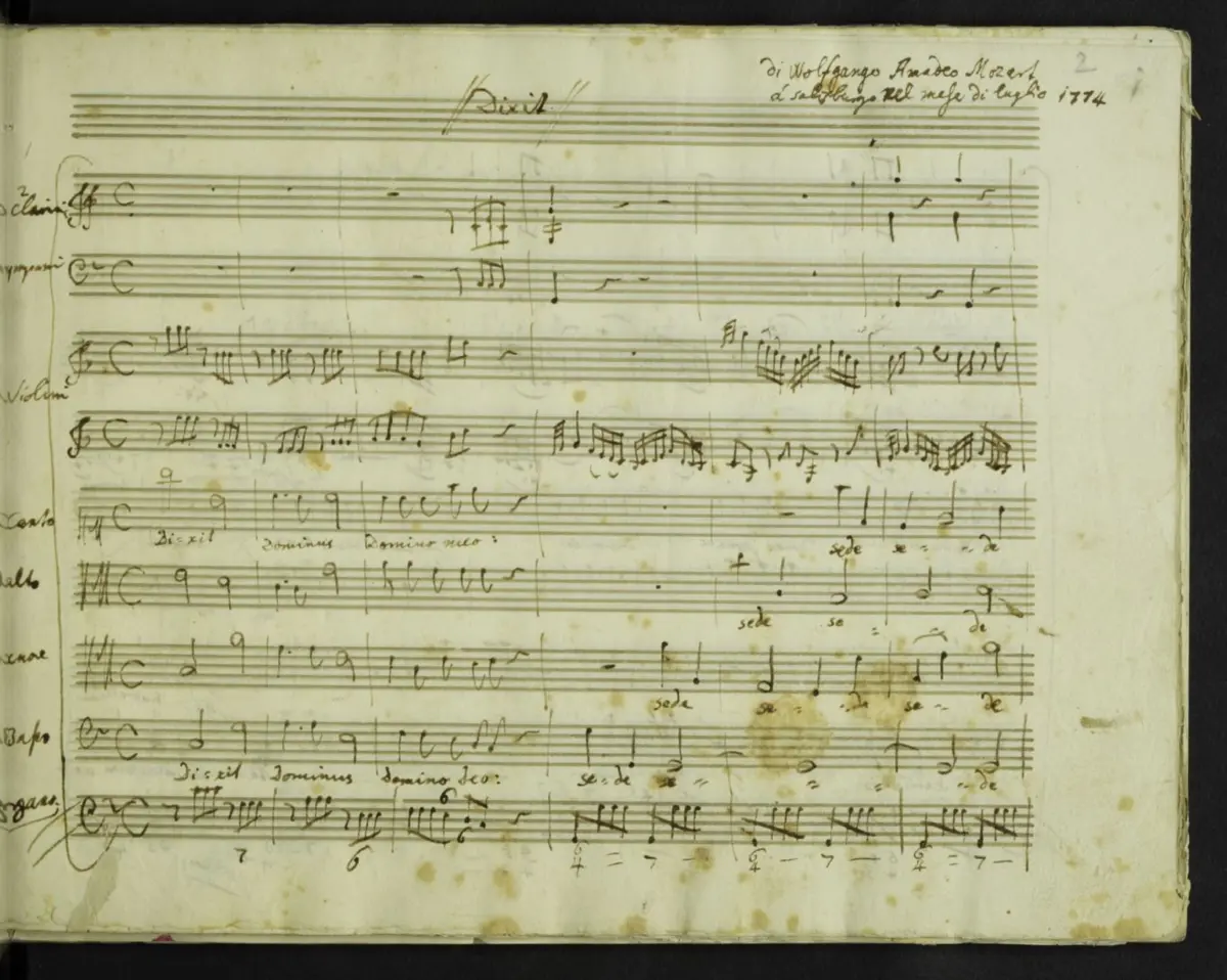 Dixit Dominus and Magnificat - Page 1