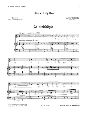 Deux Idylles
