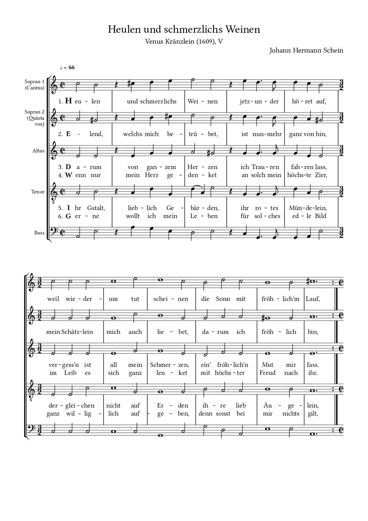 Heulen und schmerzlichs Weinen - Page 1