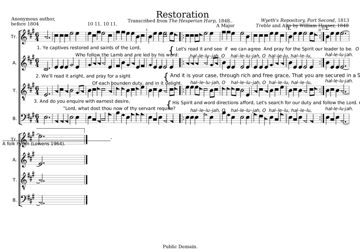 Restoration - Page 1