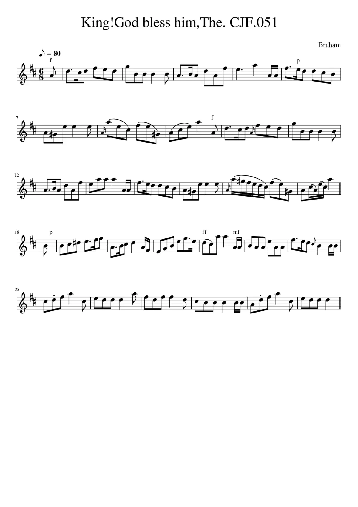 King!God bless himThe. CJF.051 - Page 1