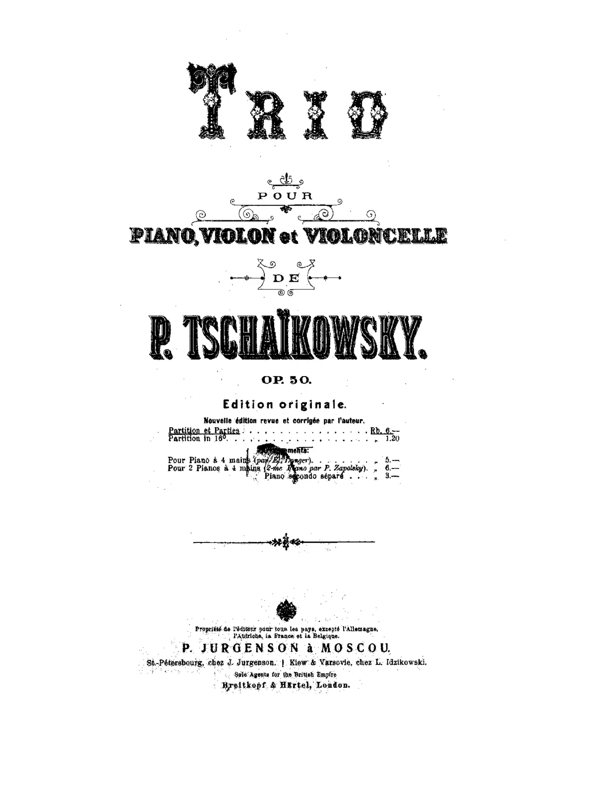 Piano Trio - Page 1