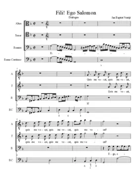 Fili! Ego Salomon