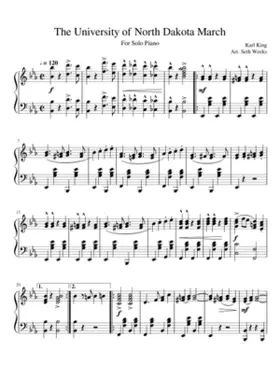 The University of North Dakota March