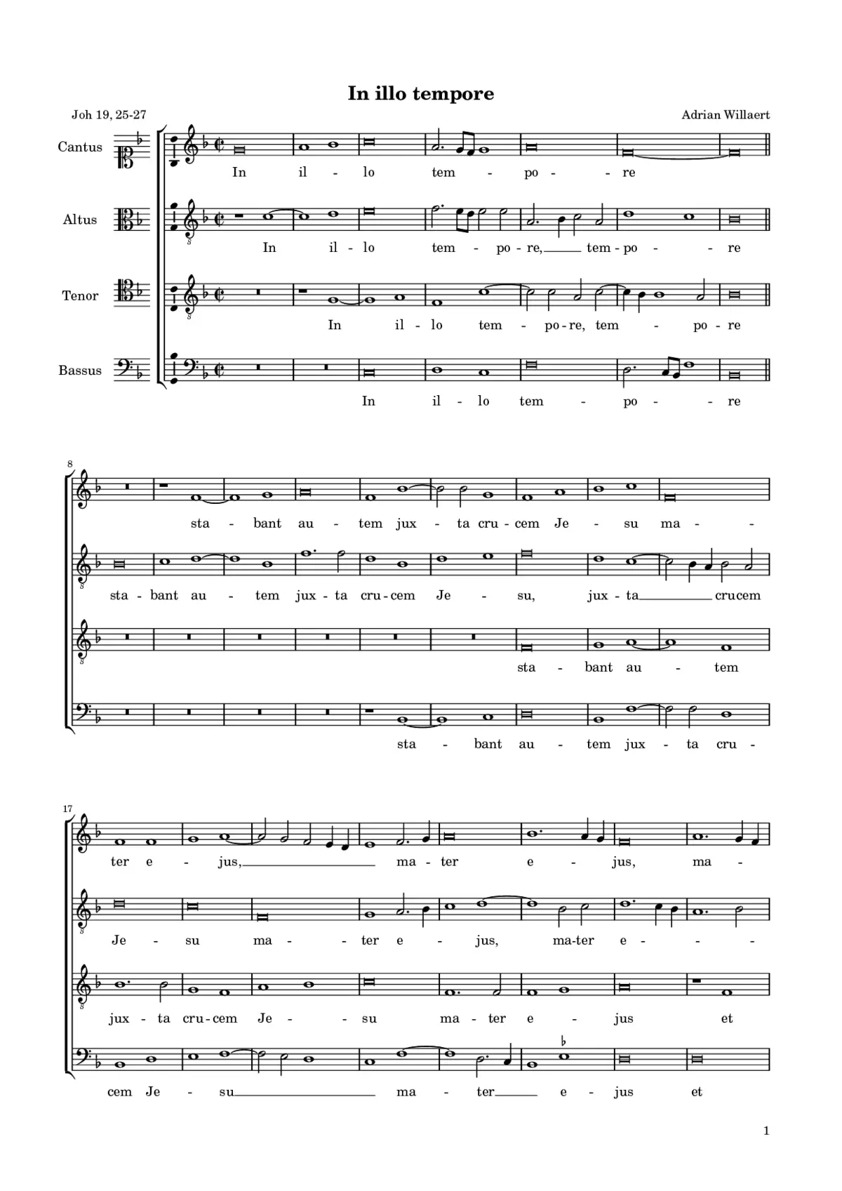 In illo tempore - Page 1