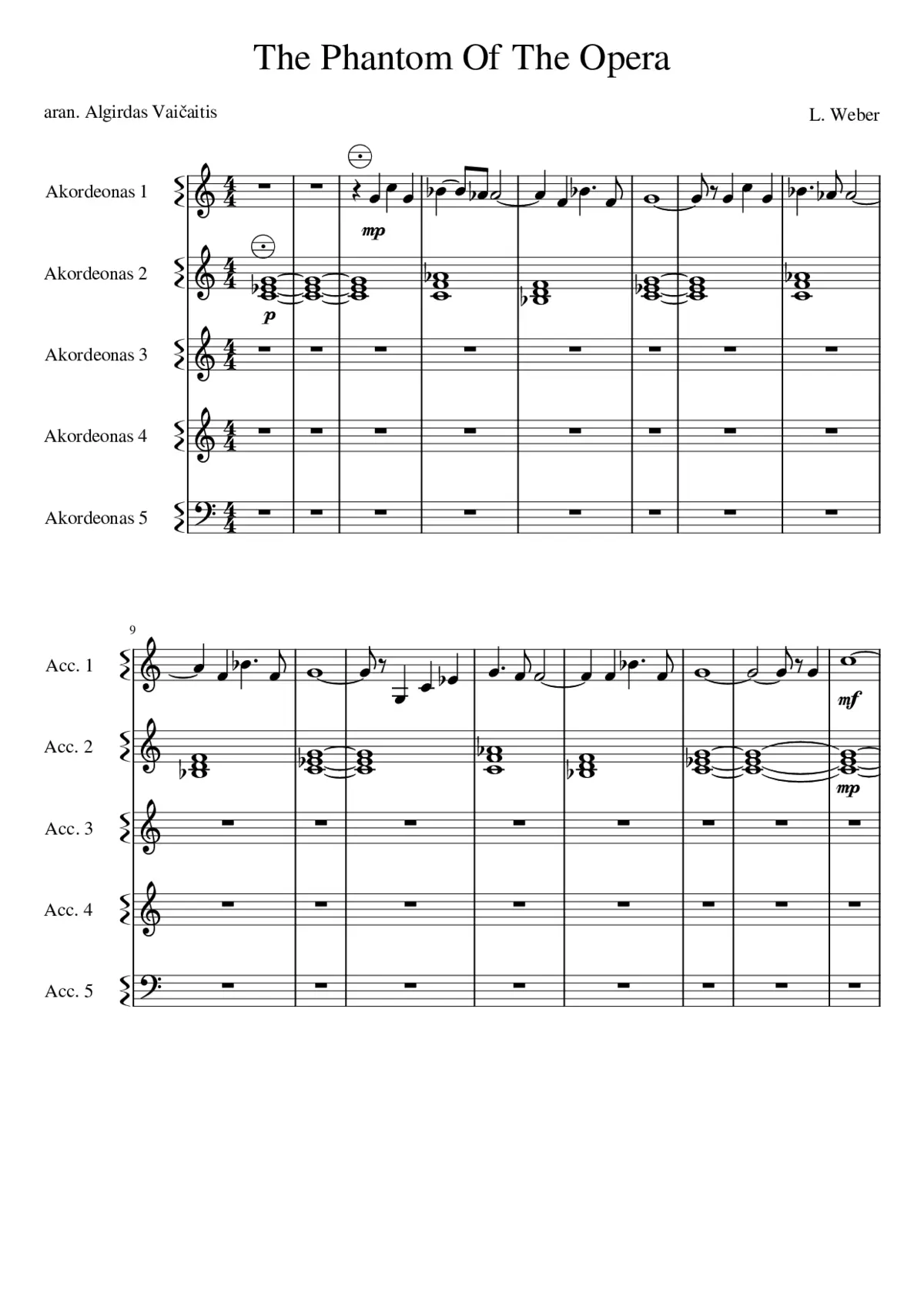 the phantom of the opera - Page 1