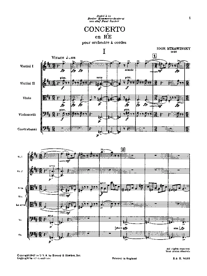 Concerto in D major - Page 1