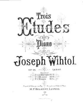 3 Etudes, Op.26