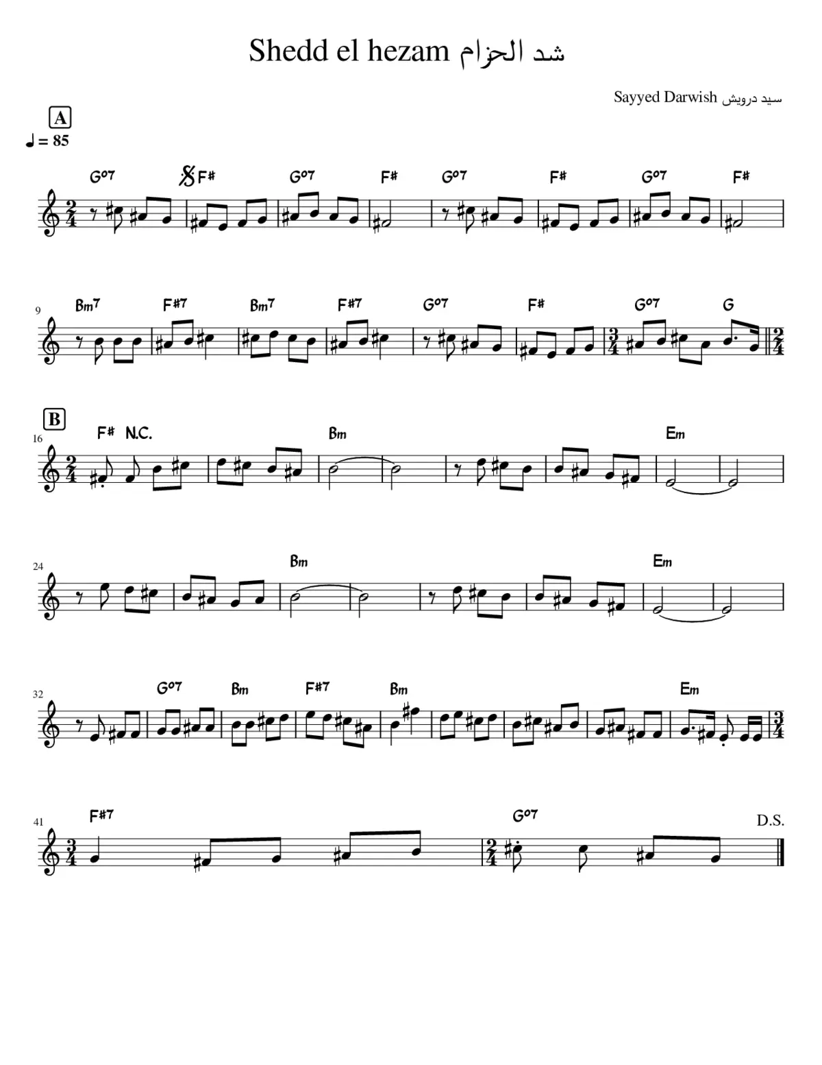 Shedd El-Hizam - Page 1