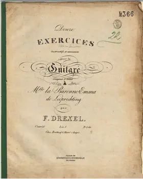 12 Exercices instructifs et amusants pour la Guitare Liv.1