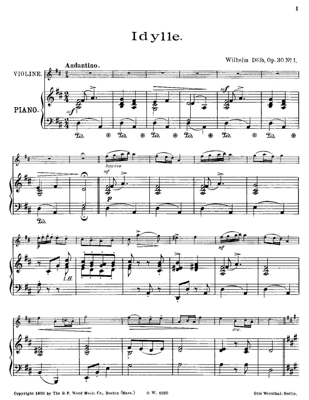 3 Leichte Vortragsstücke - Page 1