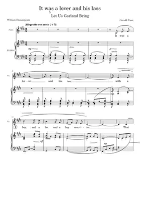 Let Us Garlands Bring Op.18