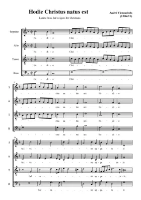 Hodie Christus natus est