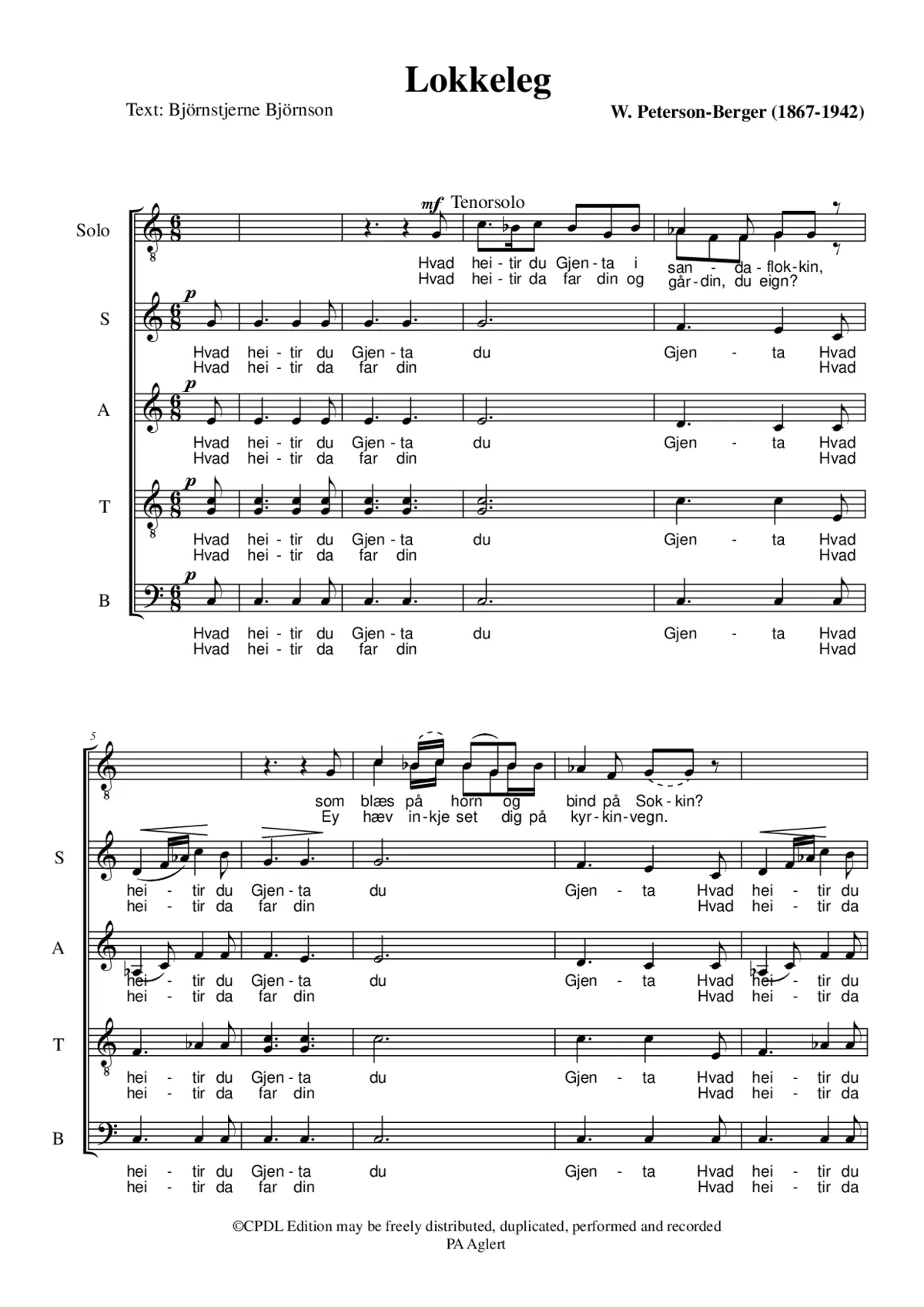 Lokkeleg - Page 1