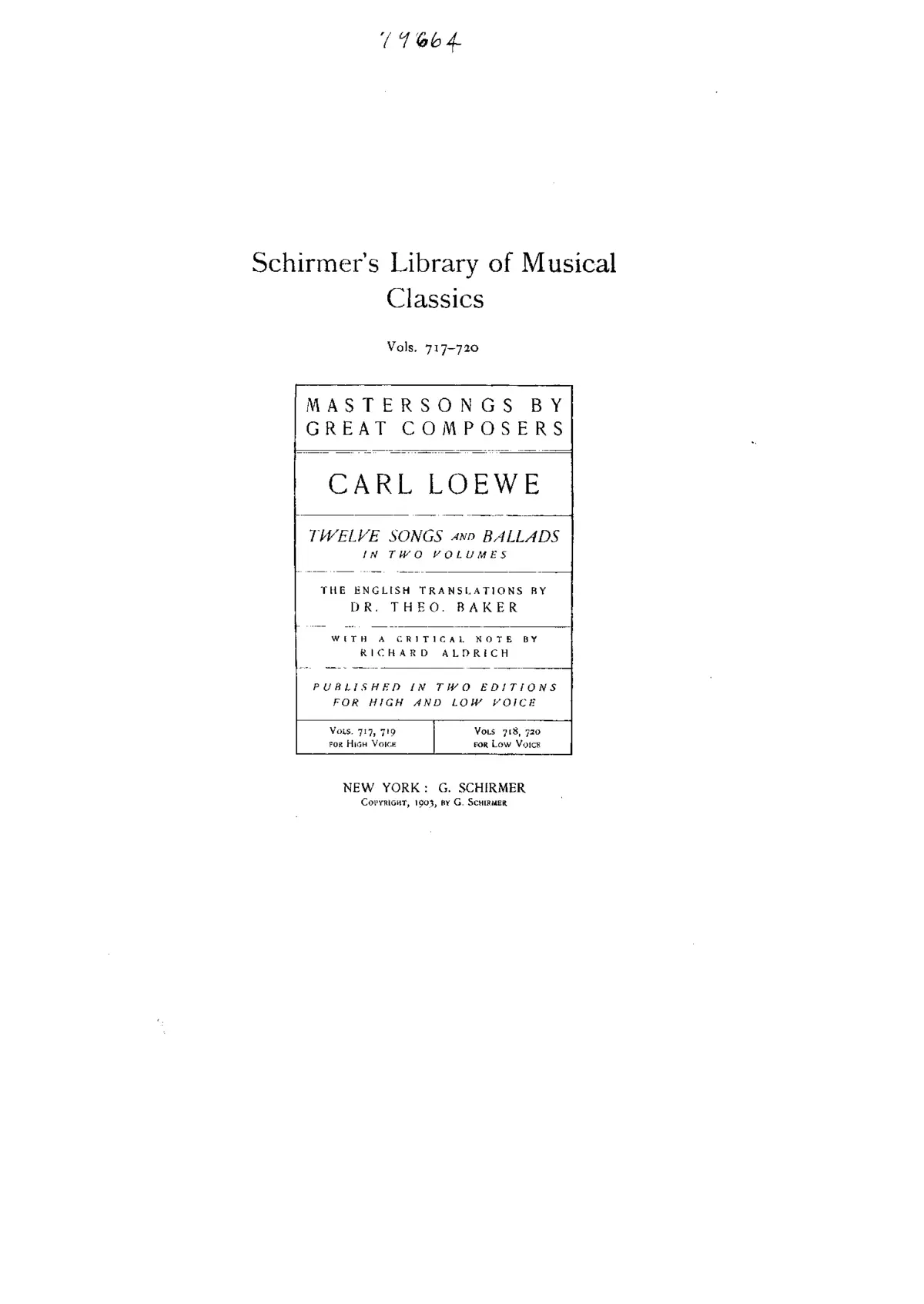 Twelve songs and ballads - Page 1