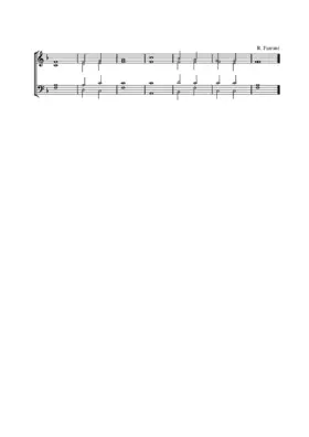 Single chant in F major