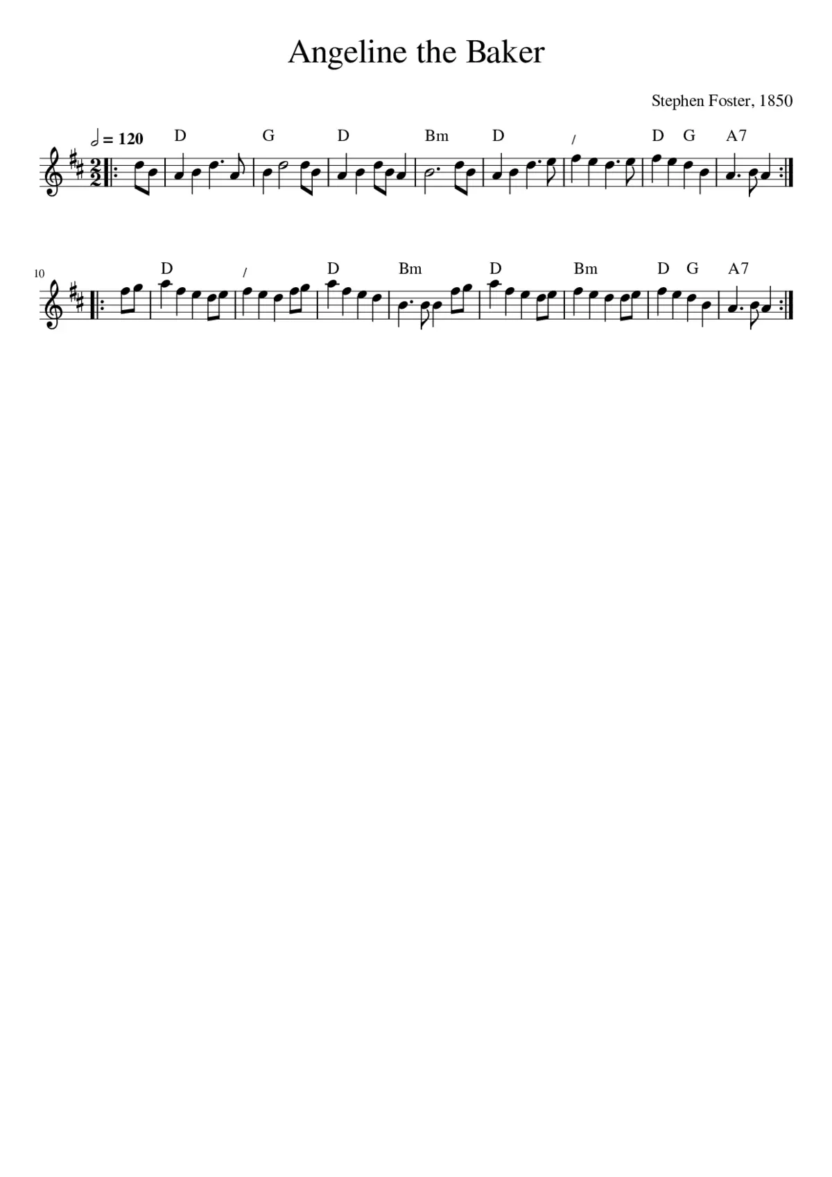 Angeline the Baker - Page 1