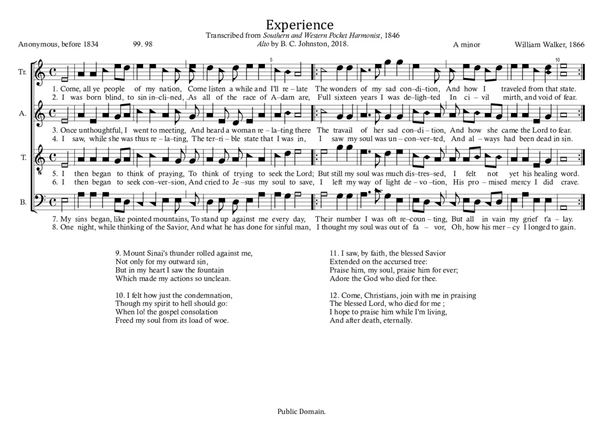 Experience - Page 1