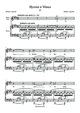 Hymne à Vénus