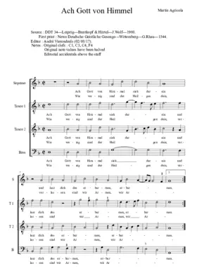 Ach Gott von Himmel sieh' darein
