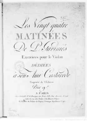 24 Matinées